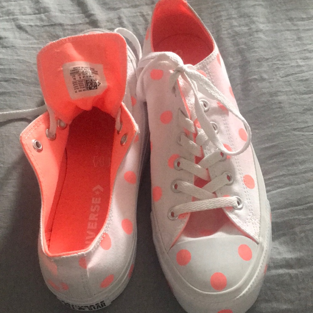 🧡🧡‼️SOLD ‼️Super cool CONVERSE SIZE 10❗️❗️ - Picture 6 of 7